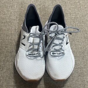 New Balance White and Gray Women's Sneakers